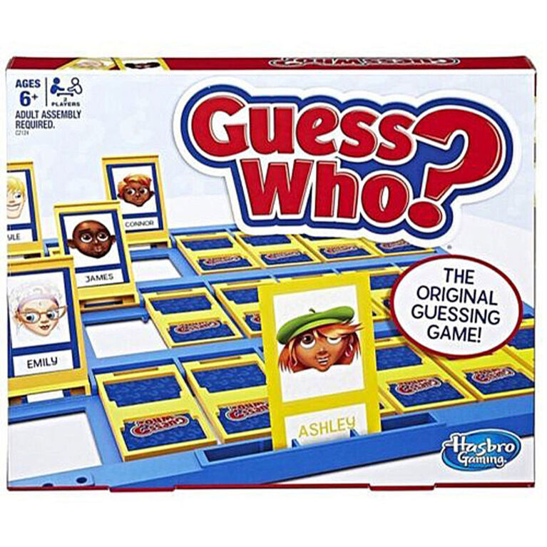 Hasbro Gaming - Jeu GUESS WHO? - les motifs peuvent varier